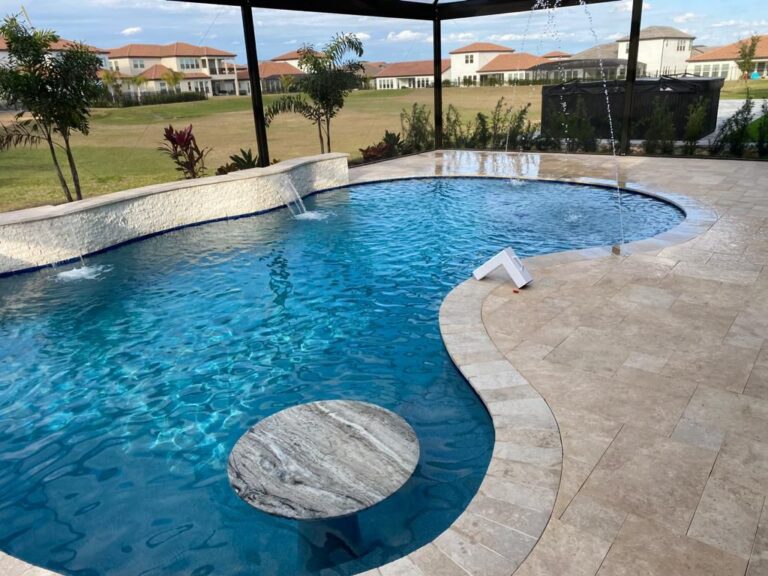 Central Florida Pools inground pool construction